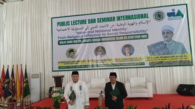 MUI DKI Jakarta dan UIA Gelar Seminar Internasional Bahas Islam dan Identitas Nasional