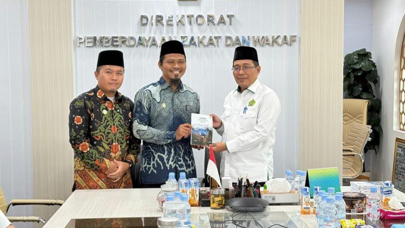 Laznas dan Badan Wakaf Dewan Dakwah Silaturrahim ke Kemenag RI, Bahas Penguatan Zakat dan Wakaf Produktif