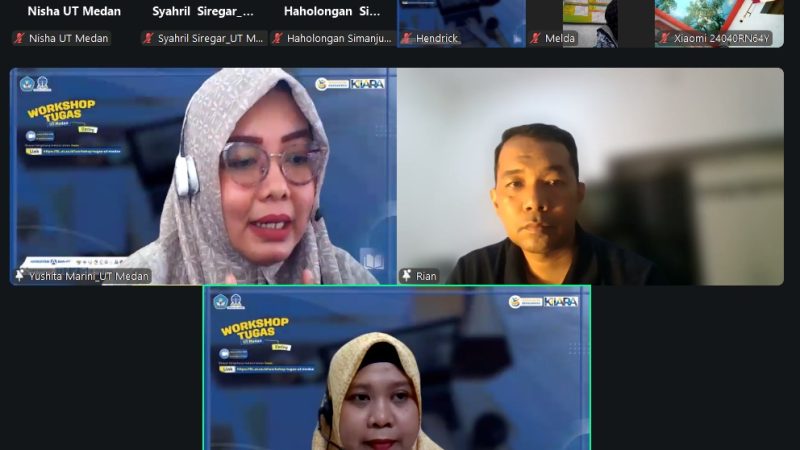 UT Medan Perkuat Kemandirian Mahasiswa Lewat Workshop Tugas Daring