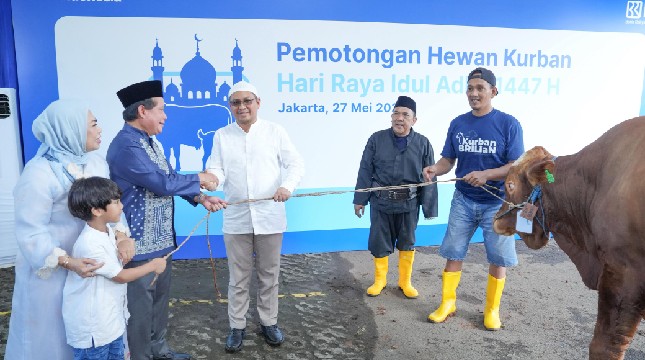 BRI Group Distribusikan lebih dari 5000 Hewan Kurban di Berbagai Daerah di Indonesia 