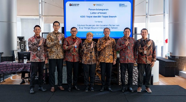 BRI Taipei Branch Office dan KDEI Taipei Jalin Sinergi Perluas Edukasi Keuangan dan Layanan Perbankan bagi WNI di Taiwan