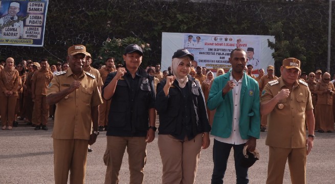 Tim Ekspedisi Patriot Universitas Padjadjaran Perkuat Kawasan Transmigrasi Bomberay–Tomage, Papua Barat