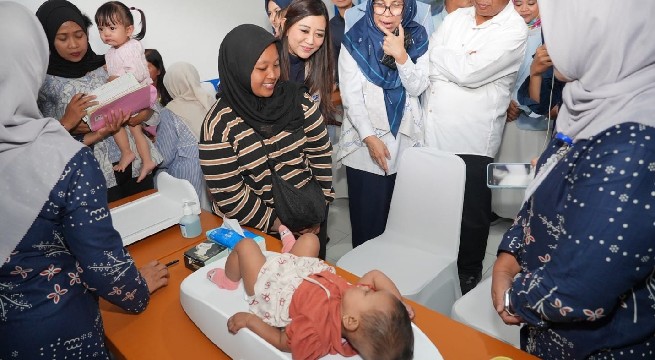 BRI Peduli Perkuat Layanan Kesehatan Ibu dan Anak melalui Posyandu Matahari di Desa Brilian Hargobinangun Sleman
