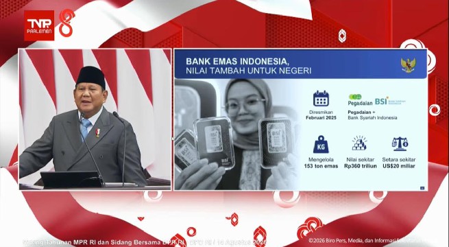 BSI Sampaikan Terima Kasih atas Apresiasi Presiden Prabowo terhadap Kinerja Bullion