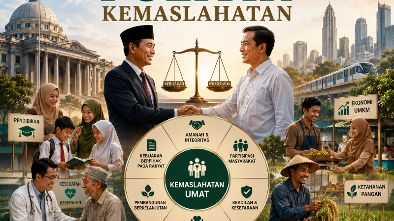 Mendobrak Politik Kekuasaan, Meneguh Politik Kemashlahatan