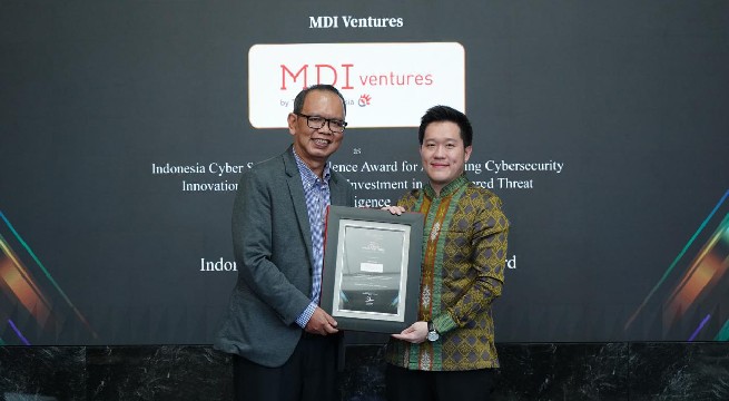 Dorong Predictive Cyber Intelligence, MDI Ventures Sabet Indonesia Cyber Security Excellence Award 2026