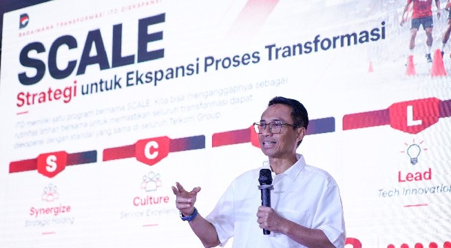 Telkom Luncurkan SCALE, Integrasikan AI, Cloud, dan Keamanan Siber