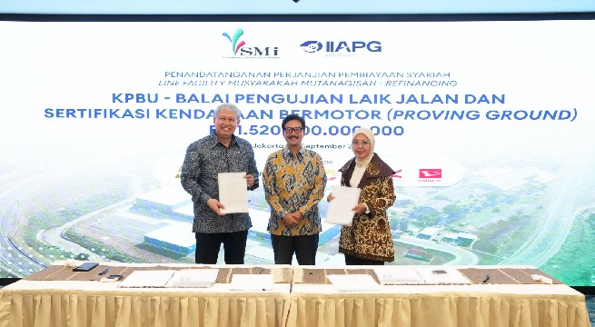 PT SMI Dukung Pengembangan Proving Ground Bekasi melalui Pembiayaan Syariah Rp1,52 Triliun