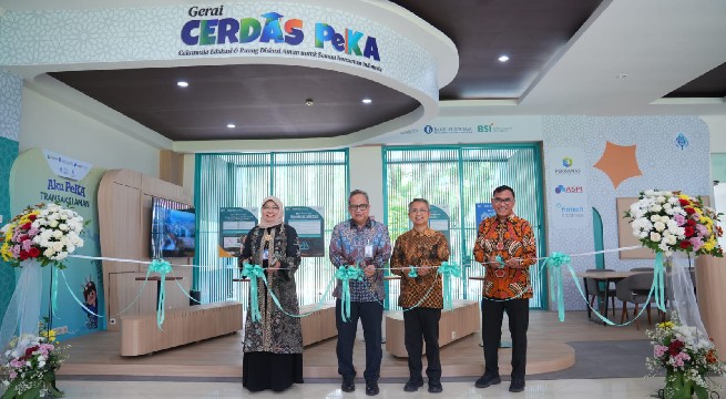 BSI Buka Gerai CERDAS PeKA di IPB University
