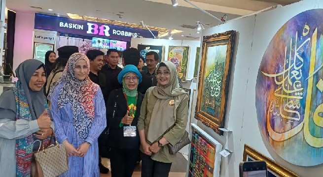 Pameran Kaligrafi Internasional Hadirkan 250 Karya dari 50 Negara