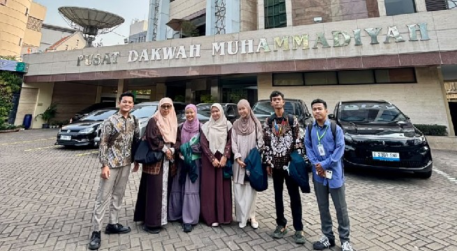 Perkuat Kompetensi Dakwah dan Media, Mahasiswa IAN Bekasi Ikuti PPL di PP Muhammadiyah