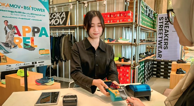 BSI Gandeng LOKAMOV Sneakers Lokal Perluas Akses UMKM ke Konsumen