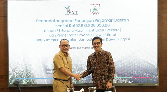 SMI Berikan Pembiayaan Rp192 Miliar untuk Perkuat Infrastruktur dan Ketahanan Pangan Sulawesi Barat