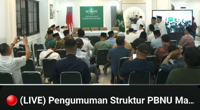 Ini Struktur PBNU 2026–2031, dari Mustasyar hingga Tanfidziyah