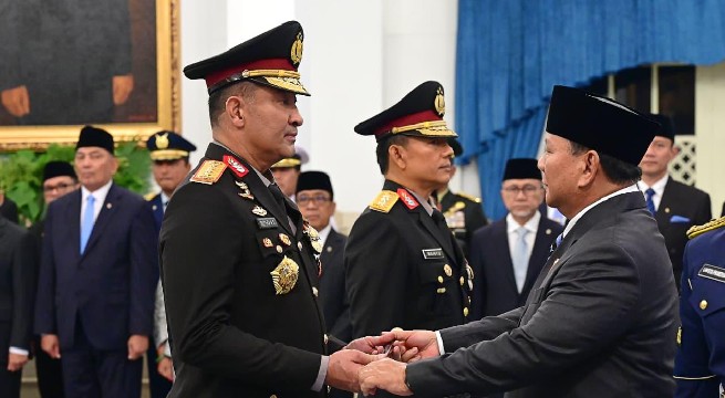 Suyudi Ario Seto Jadi Kapolri