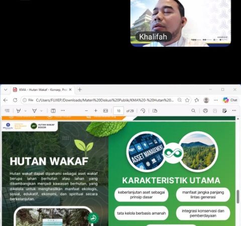 Wakaf Hutan Integrasikan Pelestarian Lingkungan dan Pemberdayaan Masyarakat