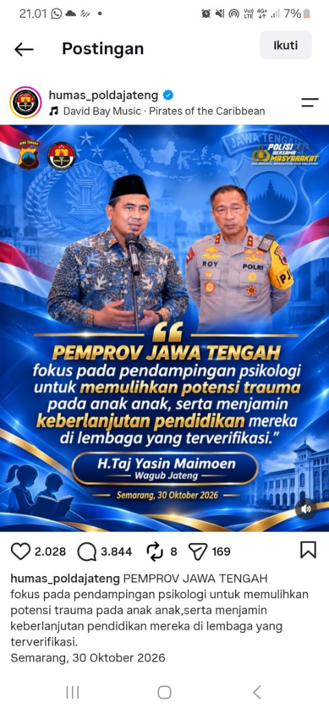 Kapolda Jateng Beri Penjelasan Penggeledahan di Sukoharjo Jawa Tengah